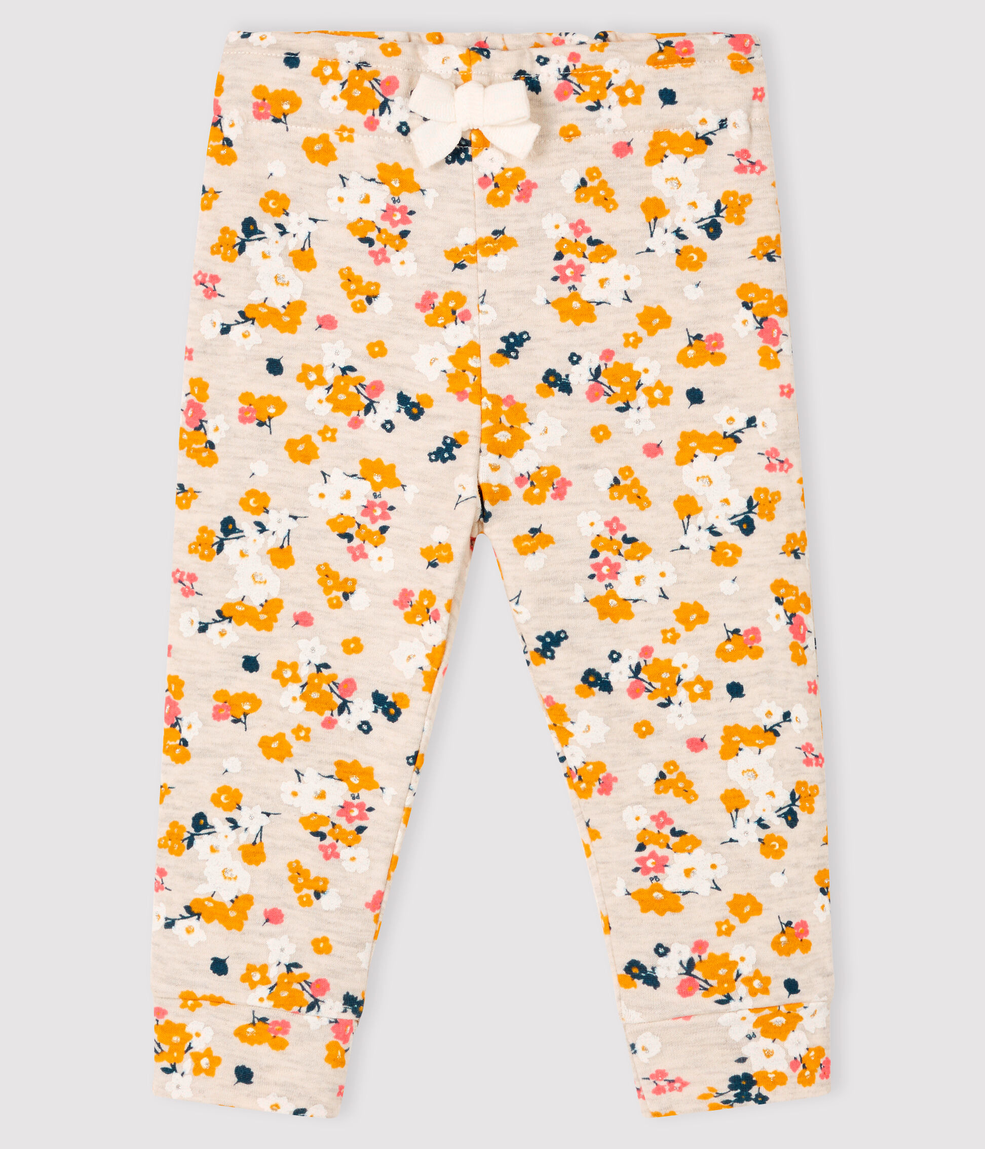 Petit Bateau Pantalon à Pied Bébé Mixte - Coton Uni Confortable