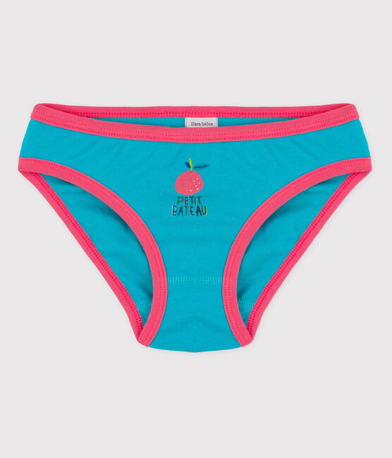 Culotte petite fille en coton RAINBOW