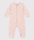 Pyjama bébé nuages en velours