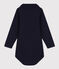 Body manches longues bébé col polo en coton SMOKING/ SMOKING