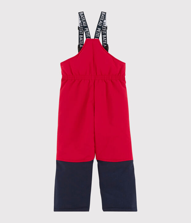 Pantalon de ski gar&ccedil;on/fille rouge/bleu