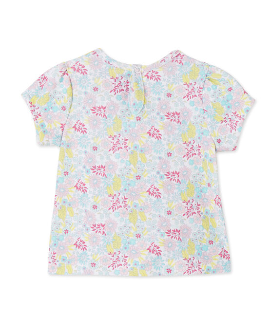 T-shirt bébé fille imprimé wit ECUME/wit MULTICO