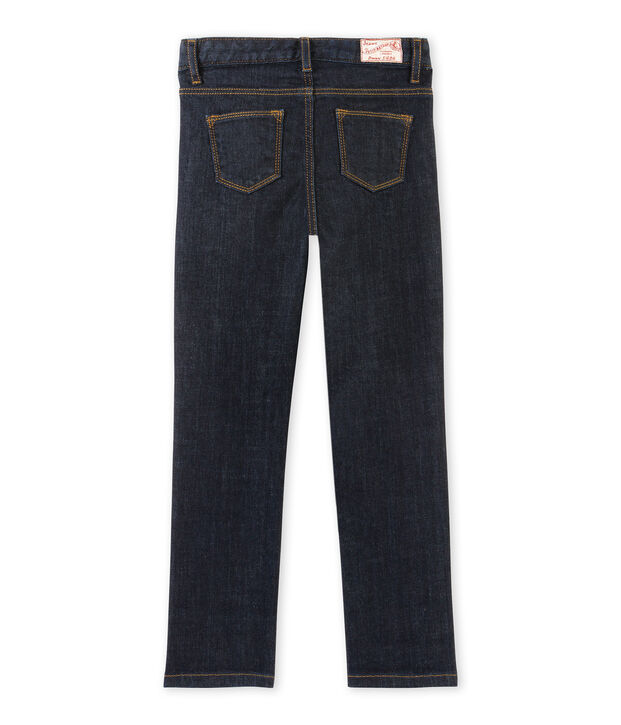 Jean slim stretch enfant fille blauw Jean