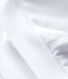 Bonnet naissance blanc bébé en coton biologique