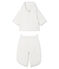Combipilote 3 en 1 bébé en velours blanc MARSHMALLOW