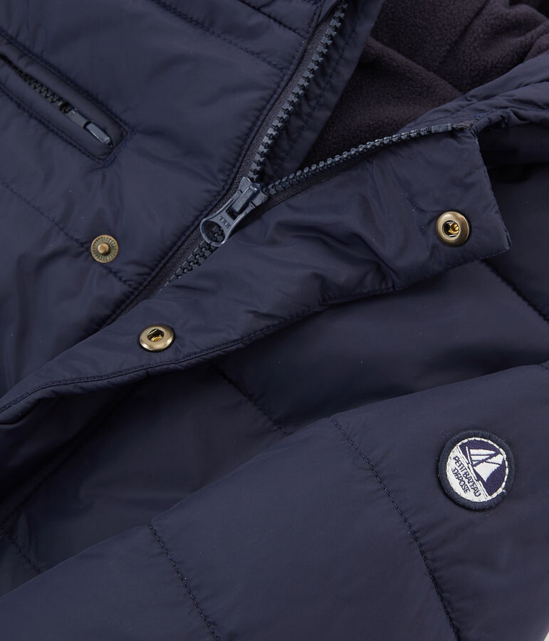 Donsjack kinderen blauw