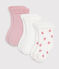 Lot de chaussettes naissance en coton uni variante 1