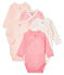 Lot de 5 bodies naissance manches longues bébé variante 2