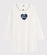 Chemise de nuit mini cœurs petite fille en côte