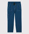 Pantalon regular en serge enfant garçon bleu MAJOR