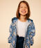 Coupe-vent léger enfant fille bleu BEACH/ MULTICO