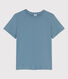 Tee-shirt LE DROIT col rond en coton bio Femme