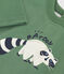 Tee-shirt manches longues en jersey fin bébé vert PALMERAIE