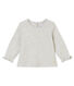 Blouse bébé fille à volants