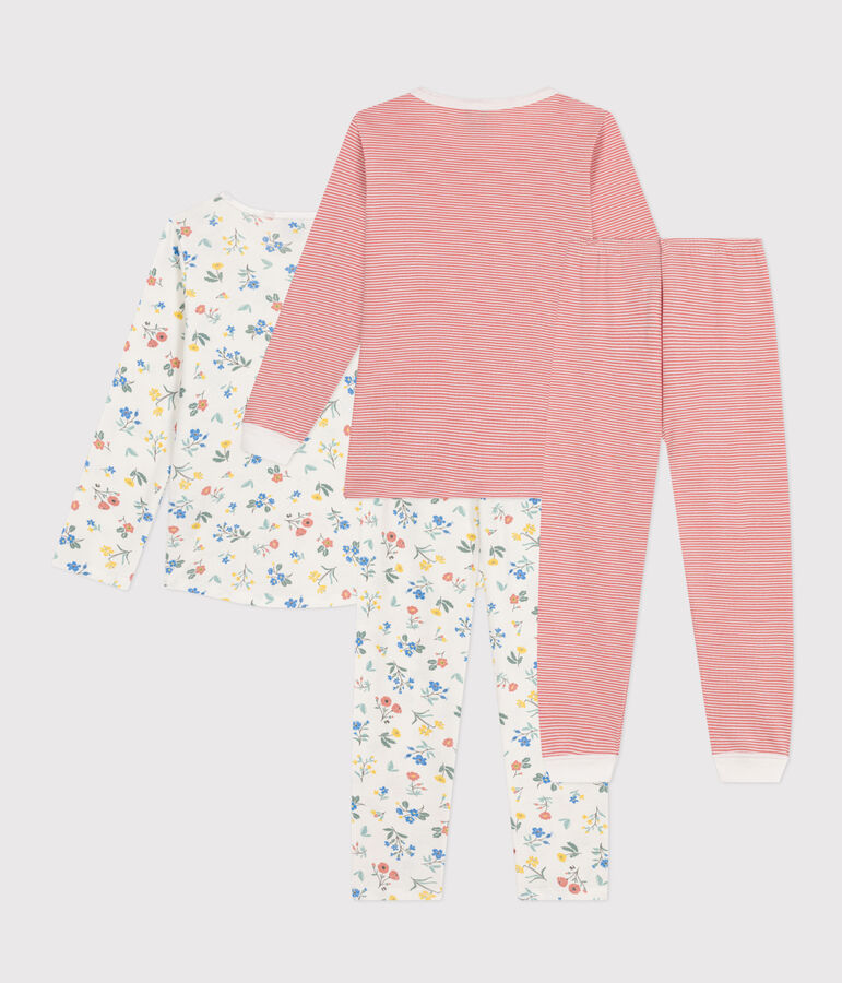 Set met 2 katoenen pyjama's voor kinderen multicouleur