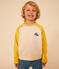Sweatshirt in lichte fleece voor kinderen geel AVALANCHE/ NECTAR