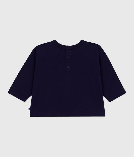 Katoenen T-shirt met lange mouwen en katmotiefje voor baby's SOIR