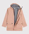 Iconische regenjas van gerecycleerd materiaal en biologisch katoen beige VINTAGE