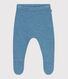 Pantalon bébé en tricot laine et coton