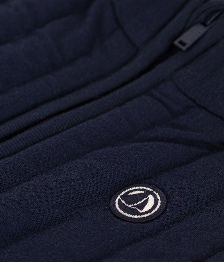 Mouwloze vest in tubic voor jongens en meisjes blauw