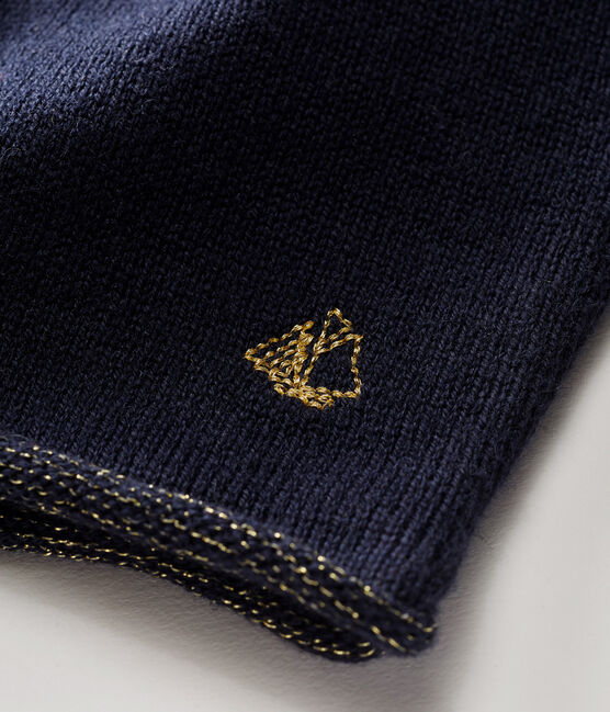 Cardigan met lange mouwen voor baby meisje blauw SMOKING