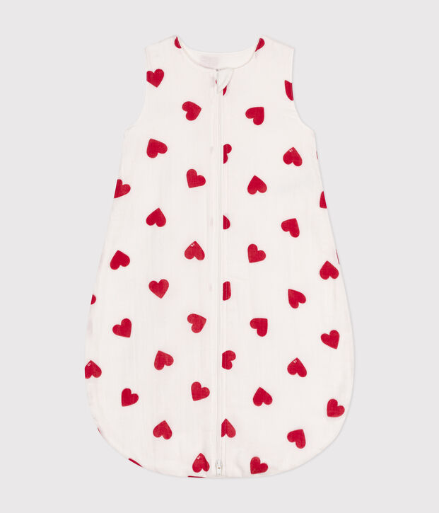 Gigoteuse b&eacute;b&eacute; en coton TOG 1 blanc/rouge