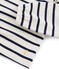 T-shirt meisjes beige COQUILLE/blauw SMOKING