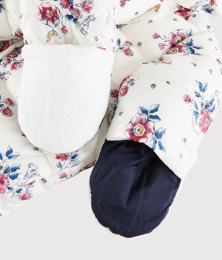 Combipilote b&eacute;b&eacute; fille/gar&ccedil;on blanc MARSHMALLOW/rose ROSE/ MULTICO