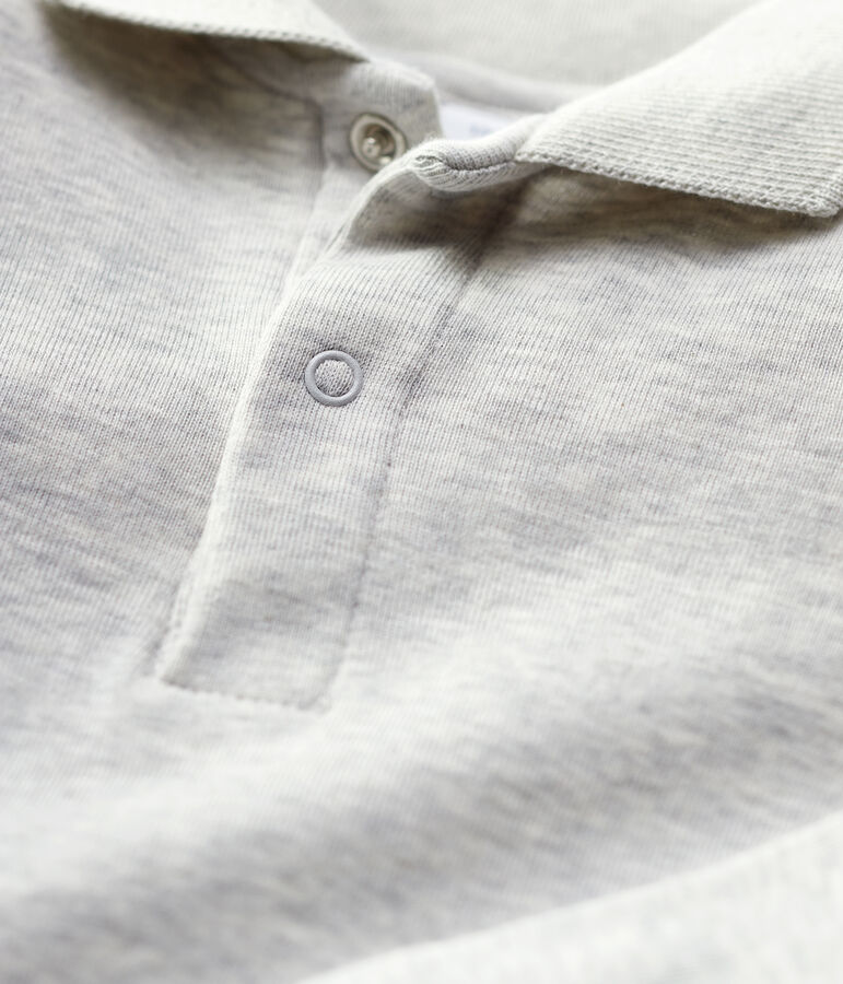 Romper van katoen grijs