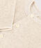 Babycardigan van katoenen velours beige MONTELIMAR CHINE