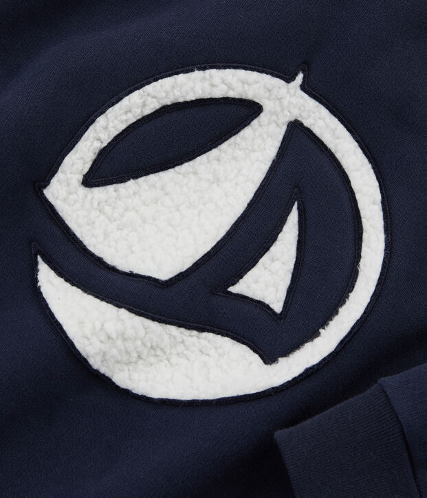 Sweatshirt kinderen gemixt blauw