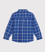 blauw/ecru