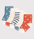 Lot de 5 paires de chaussettes bébé
