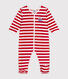 Pyjama de Noël en velours bébé