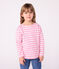 Katoenen marinetruitje voor kinderen roze BOUDOIR/ MILK