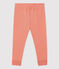 Legging van biokatoen voor baby's roze PAPAYE