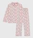 Katoenen geknoopte pyjama met print voor kinderen