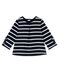 Blouse bébé fille rayure marinière bleu SMOKING/blanc MARSHMALLOW
