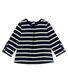 Blouse bébé fille rayure marinière