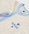 Effen fluwelen babypyjama MONTELIMAR CHINE