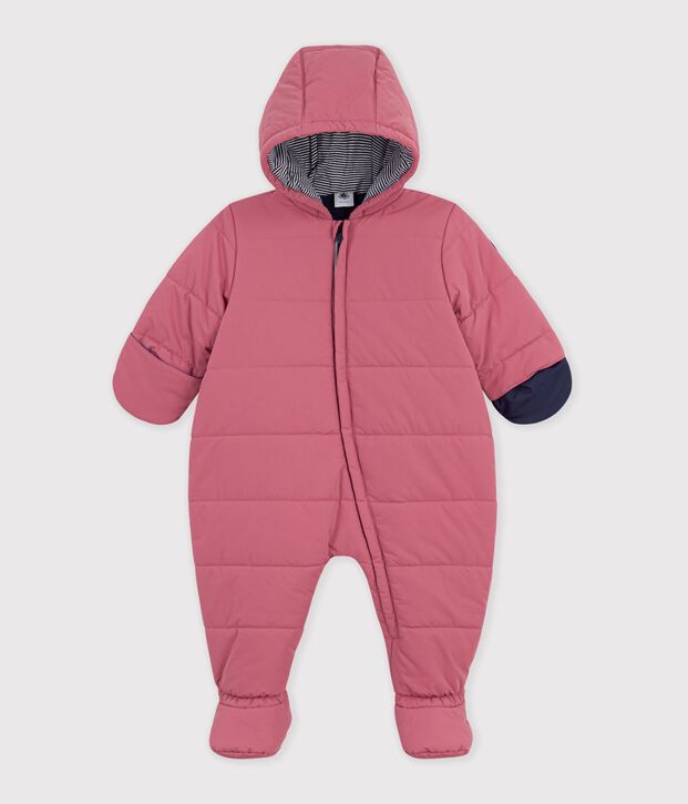 Effen skipakje in polyester voor baby's roze
