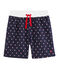 Strandshort met print voor jongens blauw SUBMARINE/wit MULTICO