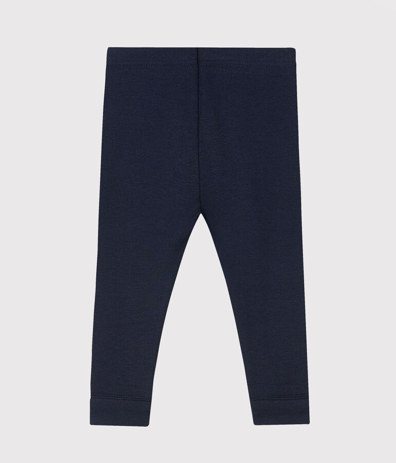 Katoenen legging voor baby's blauw