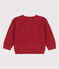 Cardigan bébé en tricot en coton STOP