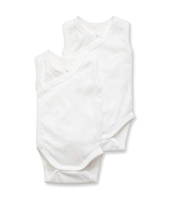 Duo de bodies naissance sans manches bébé mixte lot .