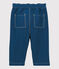 Katoenen broek baby. blauw MAJOR