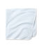 Drap bébé rayé milleraies bleu FRAICHEUR/blanc ECUME