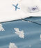 Set van 2 T-shirts met vogels en korte mouwen voor meisjes in katoen variante 1