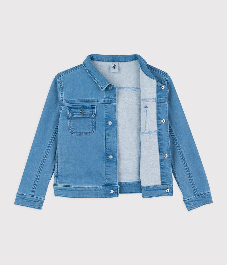 Veste en denim enfant fille -gar&ccedil;on bleu