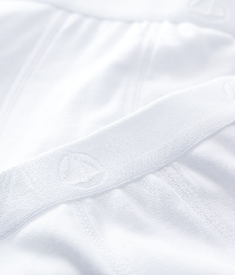 Set van 2 witte boxershorts voor jongens multicouleur